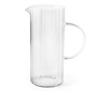 Brocca torsè in vetro borosilicato trasparente lt 1,5