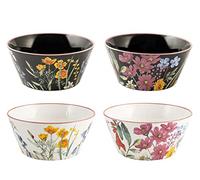 H&h set 6 ciotole colazione caroline black&white cm 14