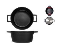 H&H Casseruola 2 Manici Essential Borghese Cm 24