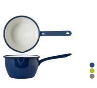 H&H Casseruola Smaltata Con Beccuccio, Ø Cm16