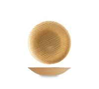 H&H Centrotavola Silk in vetro effetto seta oro cm. 40