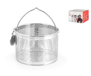 H&h Cestello Inox Alessandro Borghese Tondo 14,5xh10