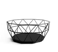 H&H Cestino in Filo Metallico Colore Nero 29x12Hcm