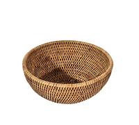 H&H Cestino in Rattan Ovale 23,5x7,5x19cm