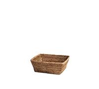 H&H Cestino in Rattan Rettangolare 28x24x10cm