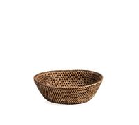 H&H Cestino rattan ovale cm 23,5x7,5x19.