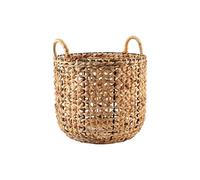 H&H Cesto in Seagrass Tondo con Manici 29x25,5hcm