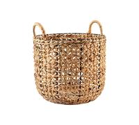 H&H Cesto in Seagrass Tondo con Manici 35x29,5hcm