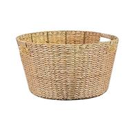 H&h cesto in seagrass con manici cm 40xh22