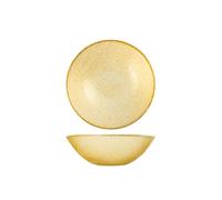 H&H Charme Gold Set 6 Bowl, in Vetro, 15cm