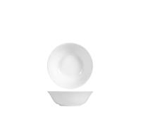 H&H Charme Set 6 Coppette, Porcellana, Bianco, cm14