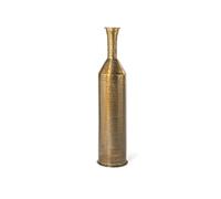 H&H Chennai Vaso in Alluminio, Ottone, 17xH75cm