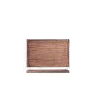 H&H Chennai Vassoio in Alluminio, Rame, 26x17x1,5cm