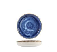 H&H Cobalto Set 12 Piatti Fondi, Porcellana, 19cm