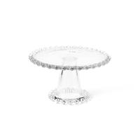 H&H-Collier, Alzata, per dolci, in vetro, trasparente, 21 cm