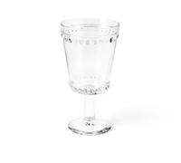 H&h set 6 calici vetro collier cl27