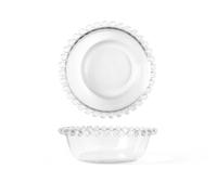 H&H-Collier, Set 6 ciotoline, in vetro, trasparente, diametro di 14 cm