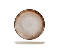 H&H Confezione 12 piatti piani Artisanal in stoneware decorato cm 27.