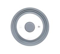 H&H Coperchio in Vetro e Silicone cm16/18/20