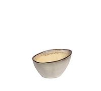 Set H&H new Crackle 6 Coppette, in stoneware/gres, Giallo, Cm10xh6