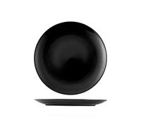 H&H Denver Confezione da 6 Piatti Frutta, Pietra, Nero, 6 unità