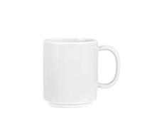 H&H Denver Set 12 Mug, Stoneware, Bianco, cc330
