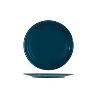 H&H Denver Set 6 Piatti Frutta, Stoneware, Ottanio, 20cm