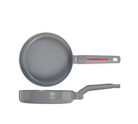 H&H Division Padella in Alluminio con Rivestimento Anitaderente PFLUON, 20cm