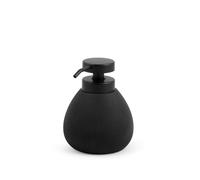 H&H Dosasapone in Resina Nera Forma Tonda - Eleganza e Funzionalità