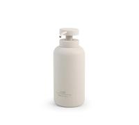 H&H Dosatore Sapone in Resina Colore Tortora - Eleganza e Funzionalità, 550 ml