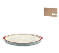 H&h Egeo Piatto in stoneware/gres, Ovale, 34x24xh2,5cm