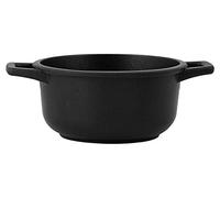 H&H Casseruola 2 Manici Executive Chef in Alluminio Pressofuso con Rivestimento Antiaderente, Nero, cm 16 - 6639316