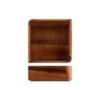 H&H Ex Chef Casseruola Rettangolare Antiaderente con Coperchio, Alluminio, Nero