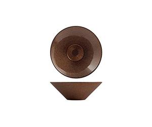 H&H Glam Bronze Set 8 Coppette, Vetro, 8.5cm