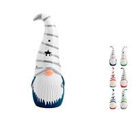 H&h gnomo in ceramica illuminazione a led assortiti cm9,5xh27