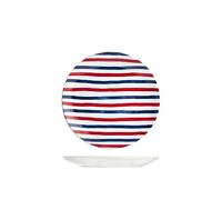 H&H set 12 piatti frutta Graphic cm 20