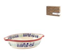 H&h Havana Pirofila in stoneware/gres, Ovale, 24x19cm