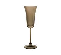H&H Home Confezione 6 Calici in Vetro Kandy Fume Flute Cl15 Arredo Tavola, Fumè, 15 cl