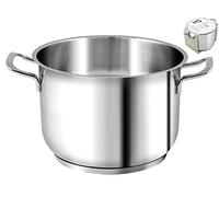 H&H Pentola Inox Elodie Fondo Induzione Cm22