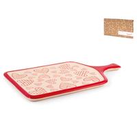 H&h Joy Tagliere Rettangolare, in stoneware/gres, 30x17.5cm