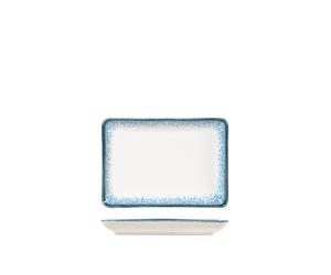H&H Jupiter Piatt Porcellana, 13X18Cm, Azzurro E Avorio