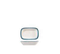 H&H Piattino Rettangolare Jupiter, in Porcellana, Multicolore, 12cm - multicolore porcellana 9004620