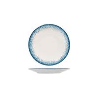 H&h jupiter set 6 piatti frutta in porcellana, cm21