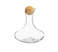 Decanter Lara Bar In Vetro Trasparente Bohemia Lt 1,2 Tappo In Sughero