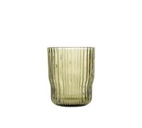 H&H Lyric Set 6 Bicchieri in Vetro, Verde, 28cl