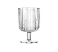 H&H Lyric Set 6 Calici in Vetro, Trasparente, 26cl