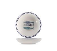 H&h set 6 piatti fondi mediterraneo cm 20