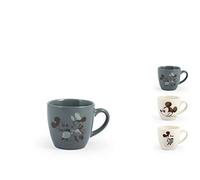 H&H Mickey Blogger Set 6 Tazze Caffè, New Bone China, cc100