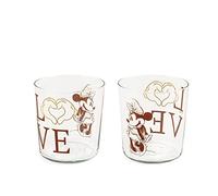 H&H Mickey/Minnie Blogger Set 24 Bicchieri, cl35