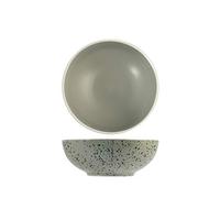 H&H Mineral Set 6 Bolo (Piatti Fondi), Stoneware, Grigio, 16.5cm